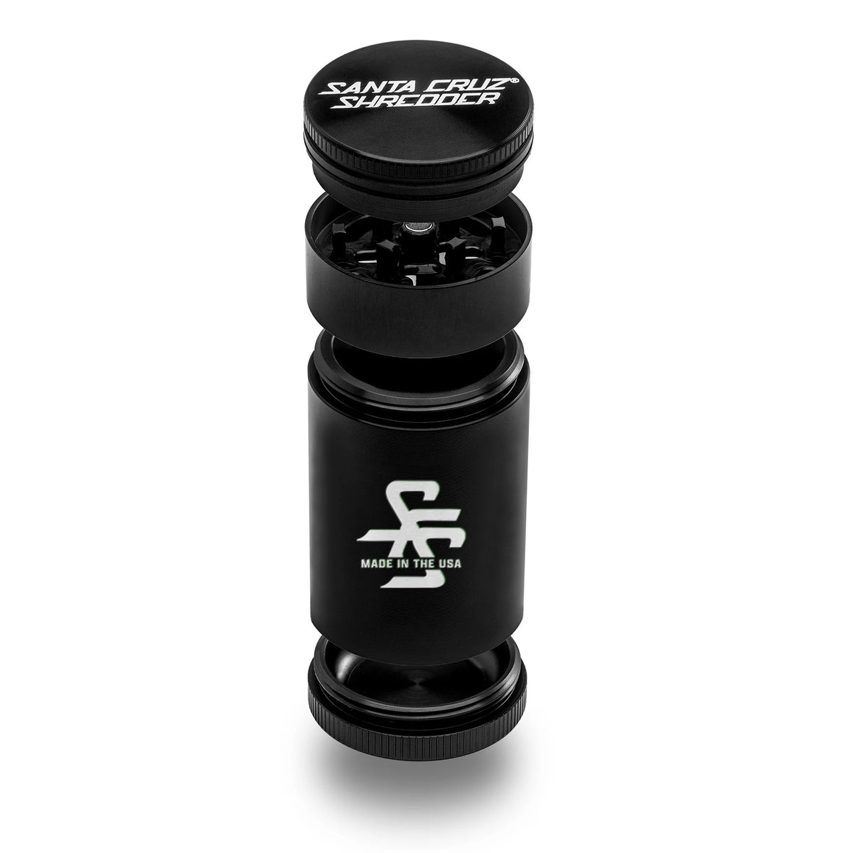 Traveler 4 Piece Grinder by Santa Cruz Shredder