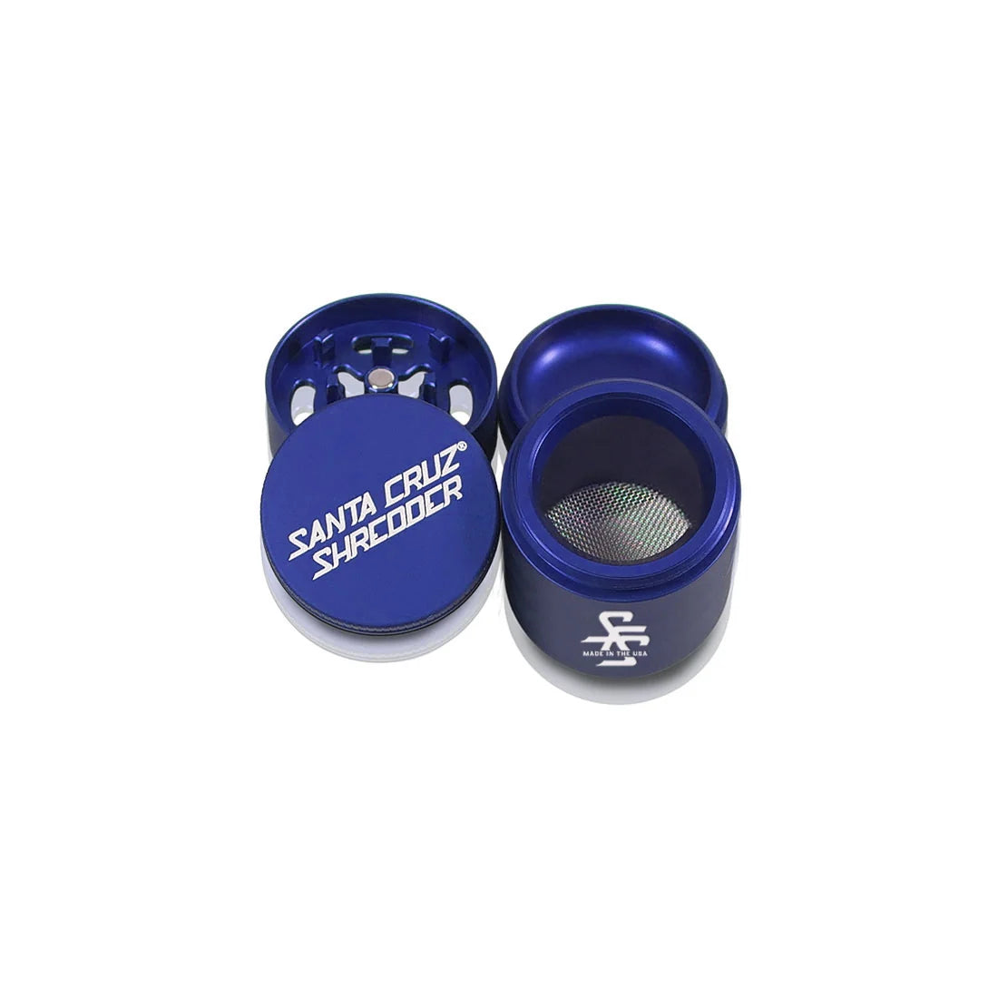 Traveler 4 Piece Grinder by Santa Cruz Shredder