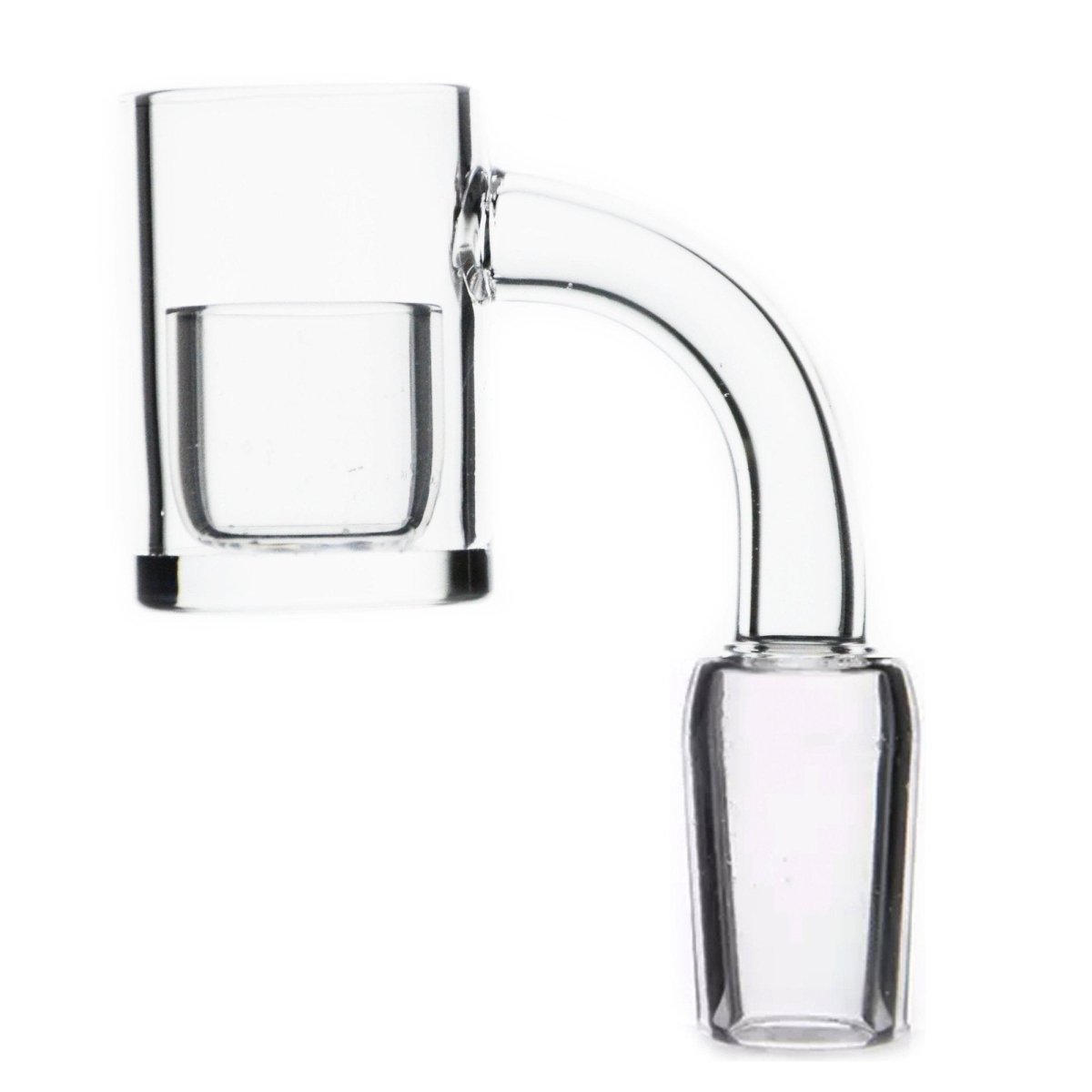 Flat Top Banger with Quartz Insert - Vapefiend UK