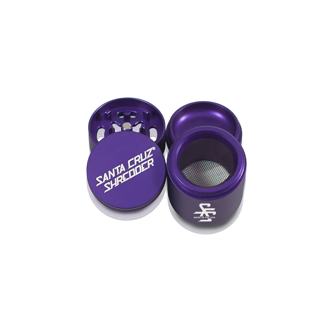Traveler 4 Piece Grinder by Santa Cruz Shredder