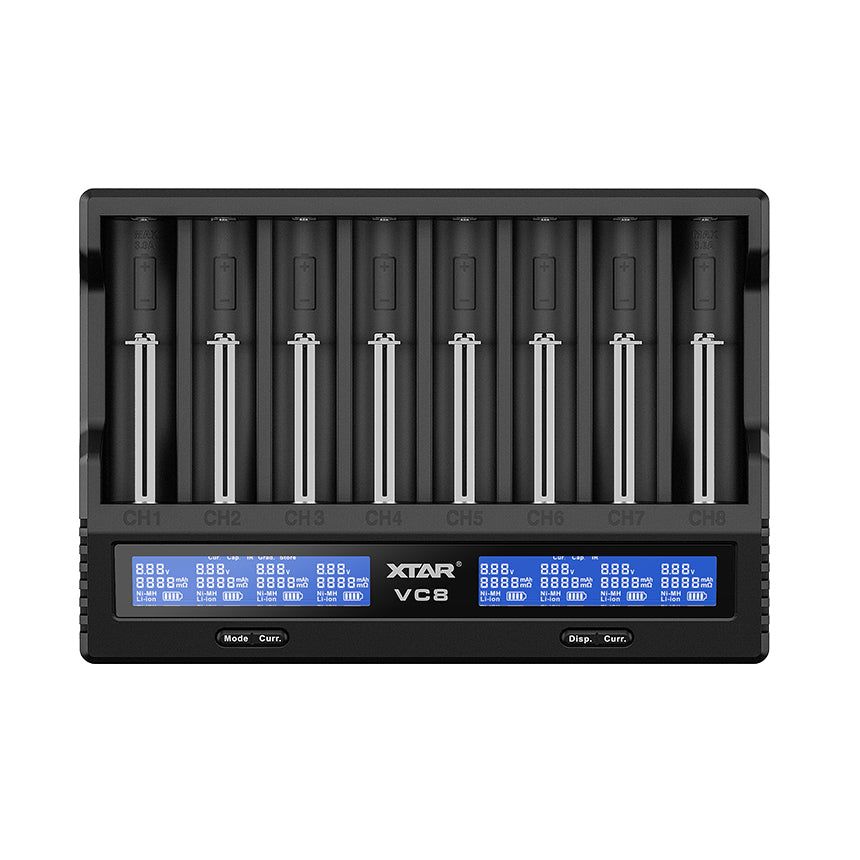 Xtar VC8 Eight Battery Charger – Vapefiend
