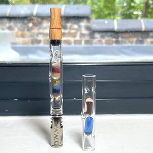 62mm HighArtisan Glass Dynavap Terp Pill Stem w/ Carb - Vapefiend UK