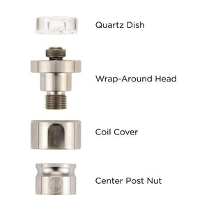 FlowerPot Quartz Wrap-Around Head Set 16mm - Vapefiend UK