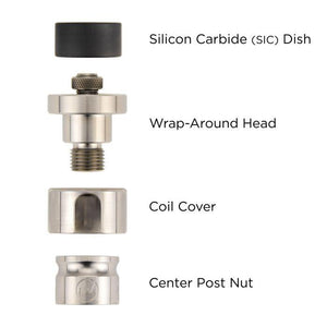 FlowerPot SiC Wrap-Around Head Set 16mm - Vapefiend UK