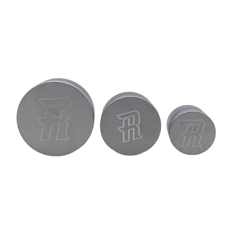 Herb Ripper Stainless Steel Grinder (3-piece) - Vapefiend UK